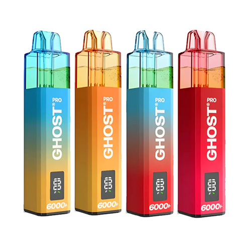 Ghost Pro 6000+ Engangs Vape (æske med 10 stk)