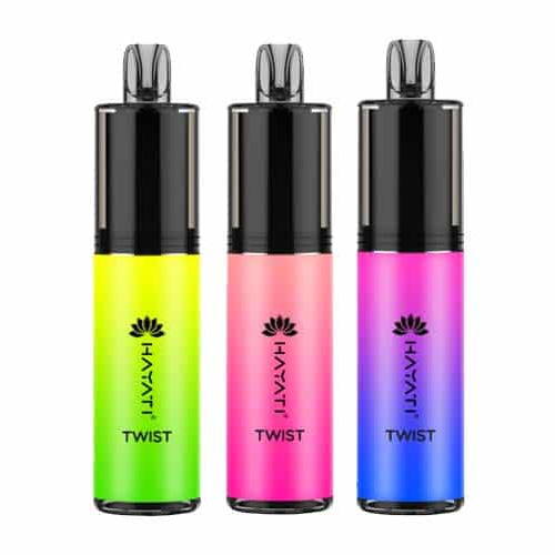 Hayati Twist 5000 Engangs Vape (æske med 10 stk)