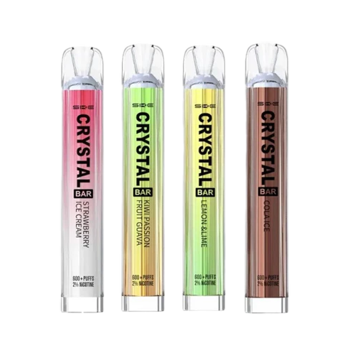 SKE Crystal Bar 600 Engangs Vape (æske med 10 stk)