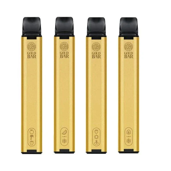 Gold Bar 600 Engangs Vape (æske med 10 stk)